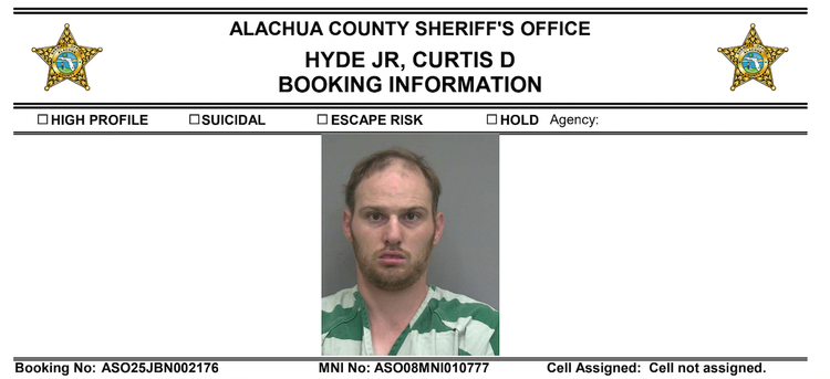 Man Arrested in Alachua County on Warrant for Molesting Child in Jacksonville Church