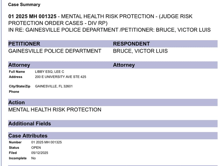 Gainesville Police Department Files Risk Protection Order on Pastors’ Nephew