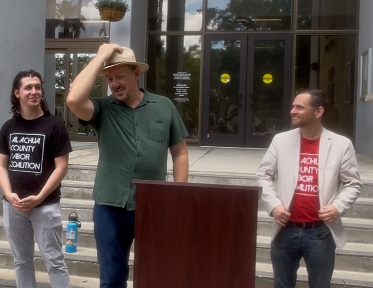 Gainesville Activists and Commissioner Speak Out Against Local DOGE Audit