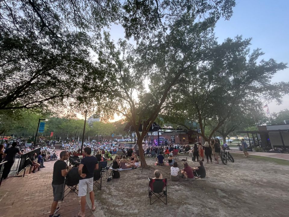 The Imposters Play Beatles Hits in Their Free Fridays Concert at Bo Diddley Plaza