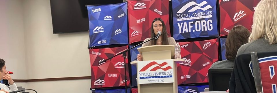 UF YAF Hosts Former UPenn Swimmer Paula Scanlan Speaking Against Transgender Athlete Lia Thomas
