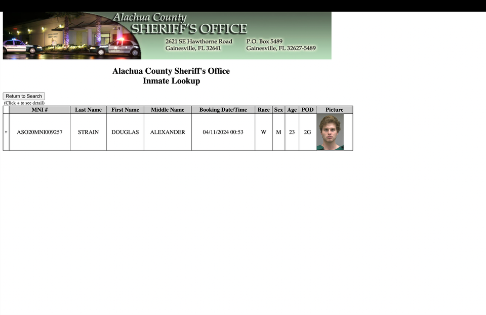 Gainesville Man Arrested for Kidnapping Family Member