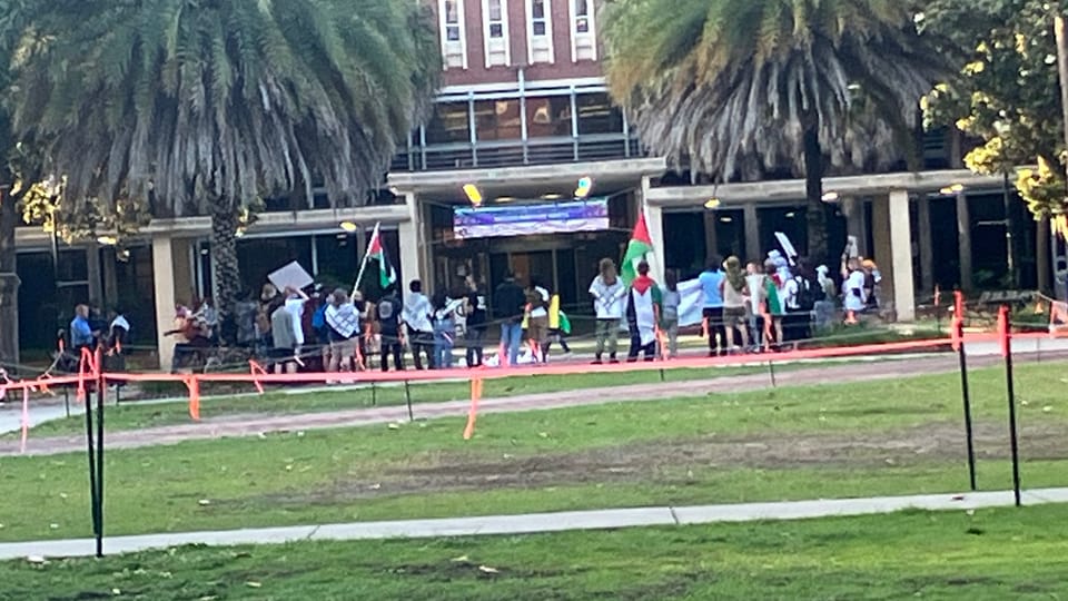 Gainesville Residents & UF Students Hold Nakba Rally to Honor Martyrs of Past and Present