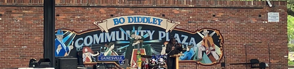 UF African American Studies Professor Denounces Systematic Racism on Juneteenth at Bo Diddley Plaza
